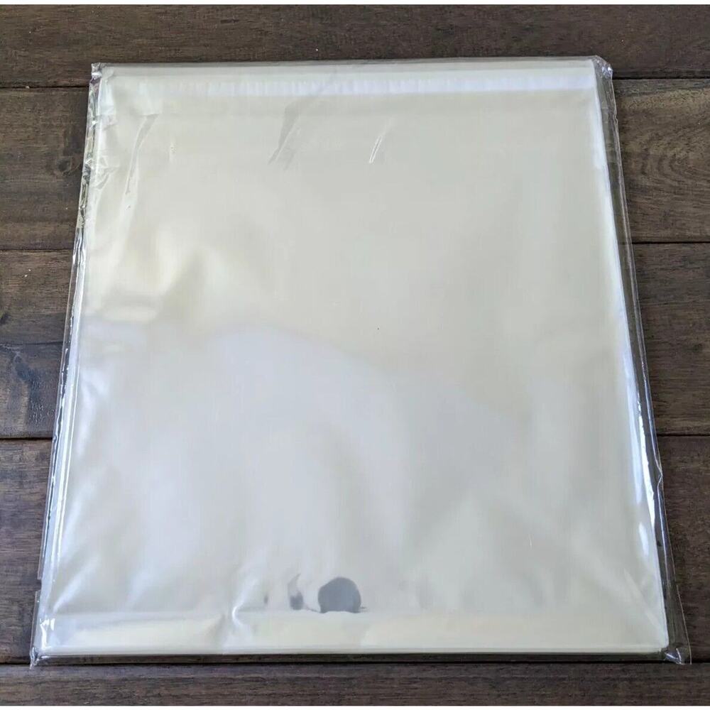4/$20 25 Vinyl / Record Sleeves 12" LP Album Plastic Covers